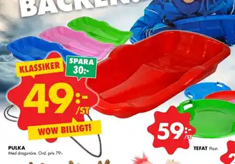 ÖoB X-shot pulka erbjuda