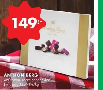 ÖoB Anthon berg chokladask erbjuda