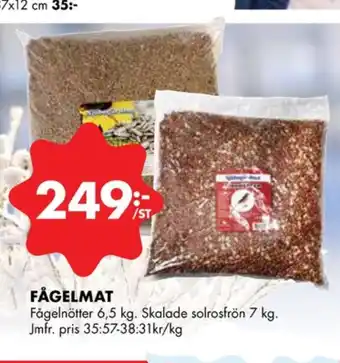 ÖoB Nature solrosfrön erbjuda