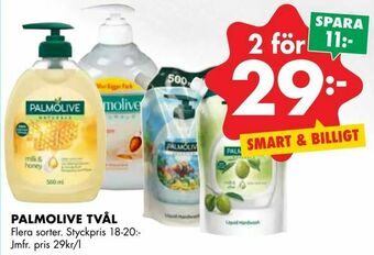 ÖoB Palmolive tvål erbjuda