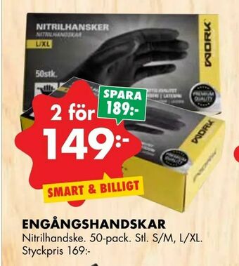 Engångshandskar
