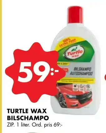 ÖoB Turtle wax bilschampo erbjuda
