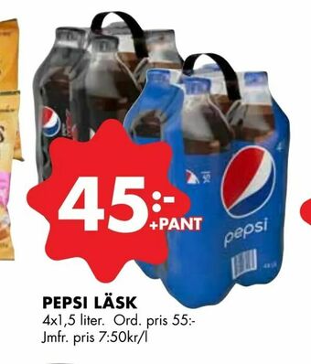 ÖoB Pepsi läsk erbjuda
