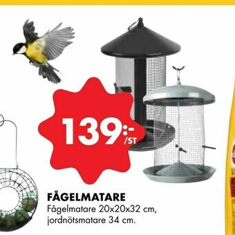 ÖoB Fågelmatare erbjuda