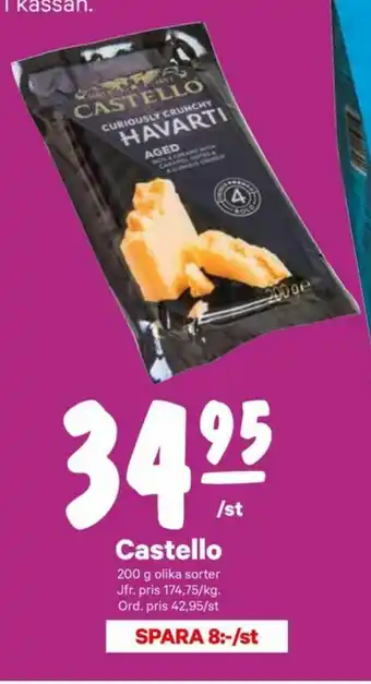 City Gross Castello Havarti erbjuda