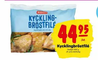 City Gross Budget Kycklingbröstfilé erbjuda