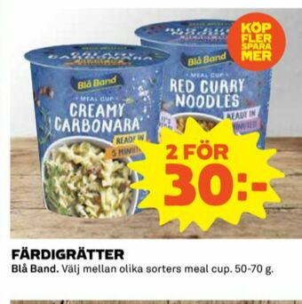 Coop Blå Band Pastarätter erbjuda