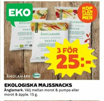 Coop Änglamark Barnmat erbjuda