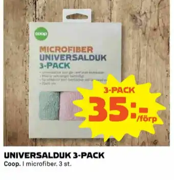 Coop Coop Mikrofiberdukar erbjuda