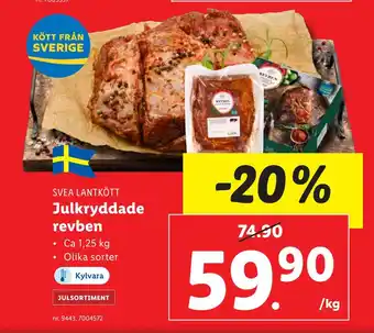 Julkryddade revben