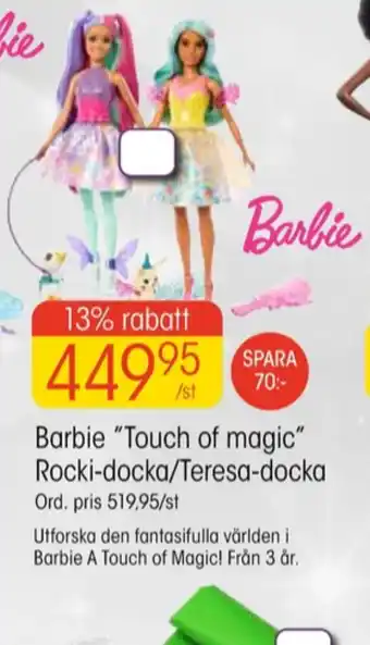 EKO Barbie dockor erbjuda