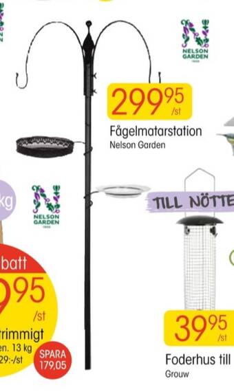 EKO Nelson garden fågelmatare erbjuda