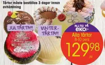 EKO Eko butiksbakat kaffebröd erbjuda