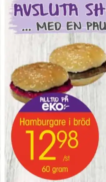EKO Eko restaurang erbjuda