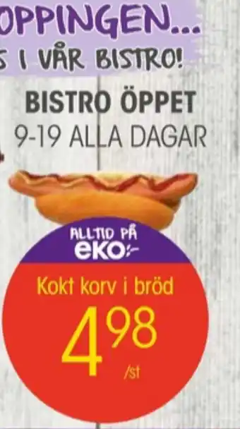 EKO Eko restaurang erbjuda