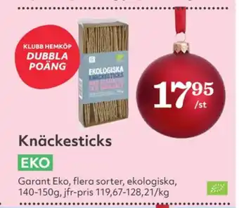 Hemköp Garant knäckebröd erbjuda