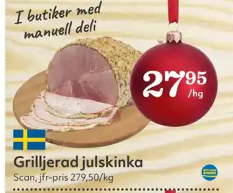 Hemköp Scan julskinka erbjuda