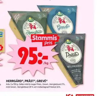 ICA Kvantum Arla grevé erbjuda