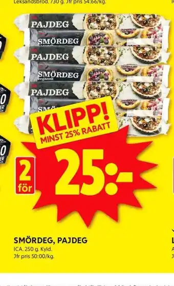 ICA Kvantum Ica pajdeg erbjuda