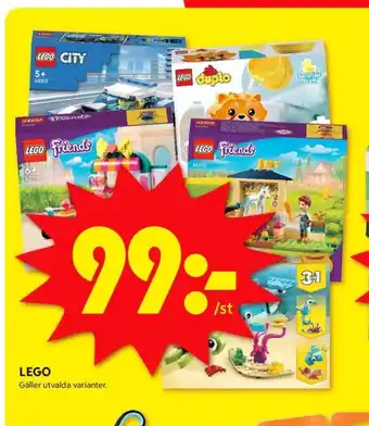 ICA Kvantum Lego leksaker erbjuda