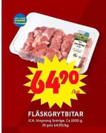 ICA Maxi Ica grytbitar erbjuda