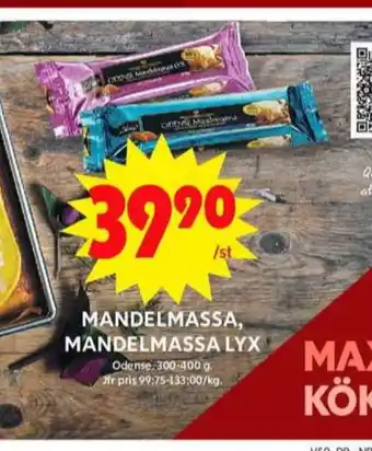 ICA Maxi Odense mandelmassa erbjuda