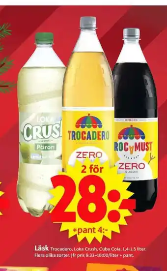 ICA Supermarket Päron läskedryck erbjuda