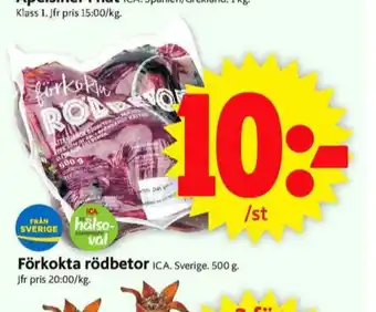 ICA Supermarket Ica rödbetor erbjuda