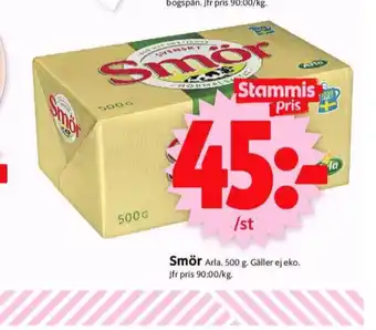 ICA Supermarket Svenskt smör erbjuda