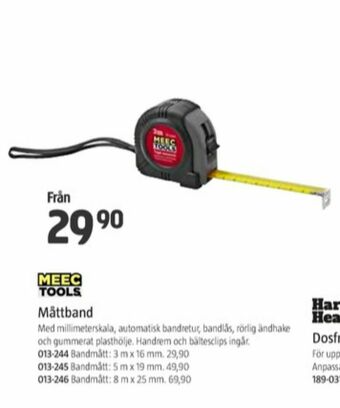 Jula Meec Tools Måttband erbjuda