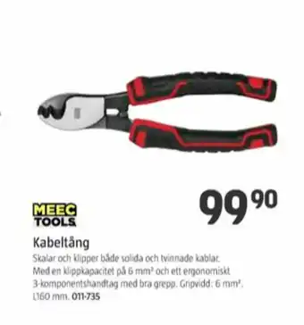 Jula Meec Tools Kabeltång erbjuda