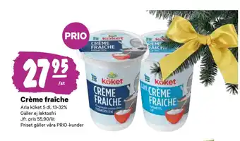 City Gross Crème fraîche erbjuda