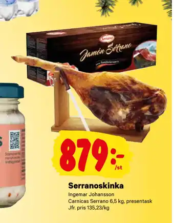 City Gross Serranoskinka erbjuda