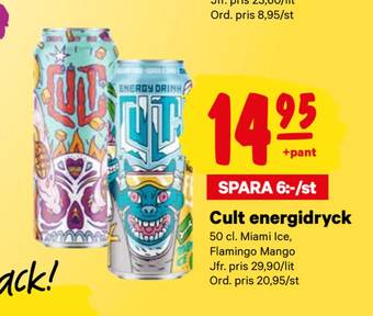 City Gross Cult energidryck erbjuda