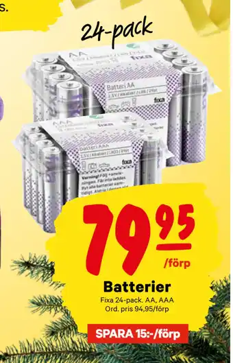 City Gross Batterier erbjuda