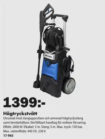 Högtryckstvätt