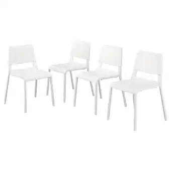 IKEA Teodores stol, vit erbjuda