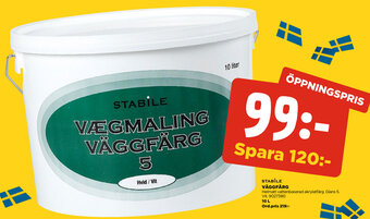 Jem&Fix Stabile Väggfärg 10l erbjuda