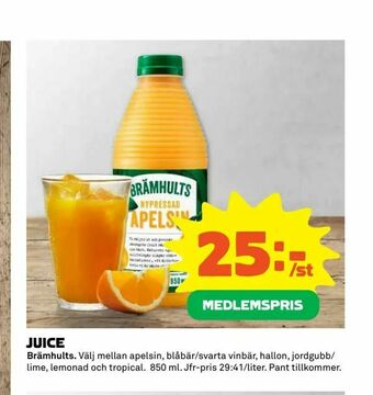 Coop Extra Juice erbjuda