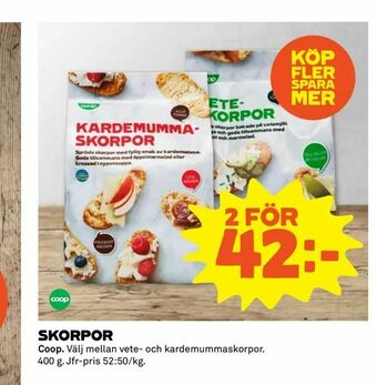Coop Extra Skorpor erbjuda