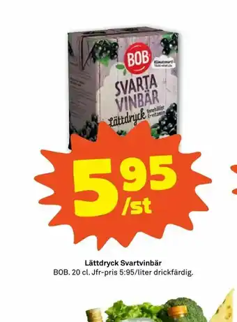 Coop Forum Lättdryck Svartvinbär erbjuda