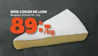 Brie coeur de lion