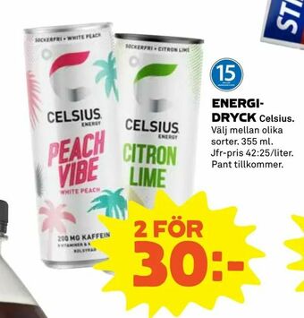 Coop Extra Energidryck erbjuda