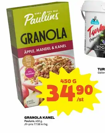 Granola kanel