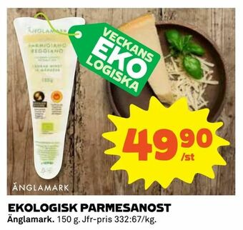 Coop Daglivs Ekologisk parmesanost erbjuda