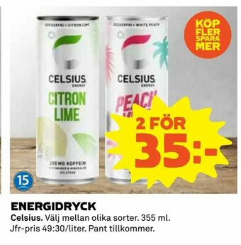 Coop Daglivs Energidryck erbjuda