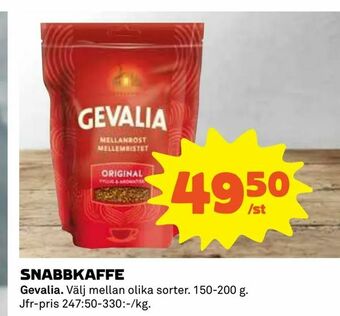 Coop Daglivs Snabbkaffe erbjuda