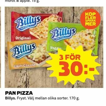 Coop Daglivs Pan pizza erbjuda