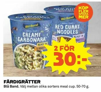 Coop Daglivs Färdigrätter erbjuda