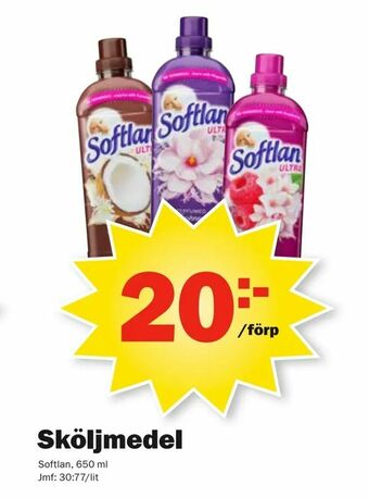 Pekås Sköljmedel erbjuda
